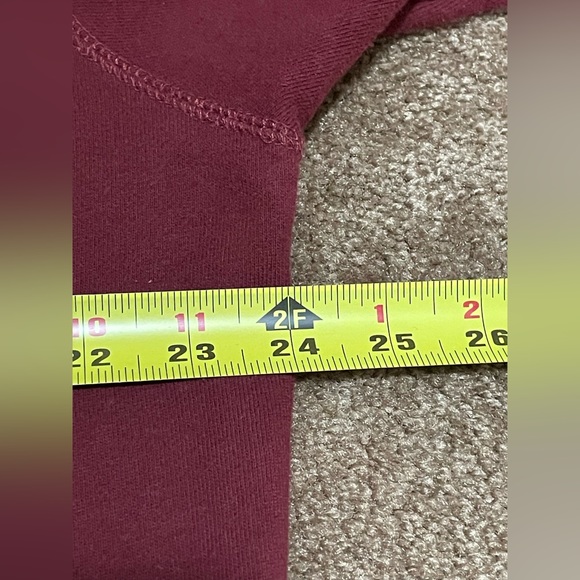 GENTLY USED OBEY “SHADOW BLOCK LOGO” HOODIE IN MAROON RED SIZE LARGE NICE WARM!! - Picture 13 of 16
